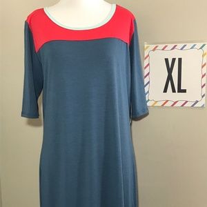 LuLaRoe Julia Dress - NWT - XL